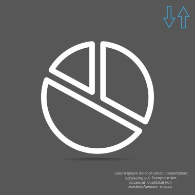 Yuvarlak Infographic web simgesi