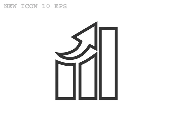 Ábra egyszerű ikon — Stock Vector