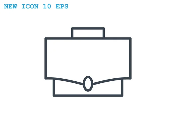 Porte-documents icône simple — Image vectorielle