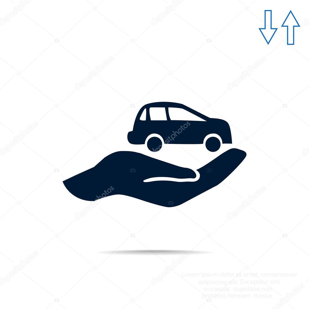 car  simple icon