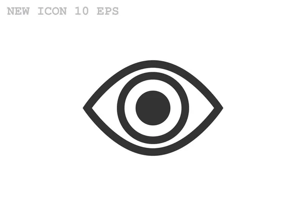 Auge einfach Symbol — Stockvektor