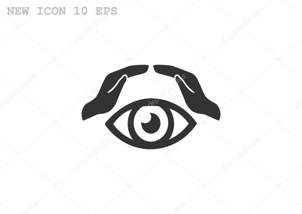 vision and insurance icon