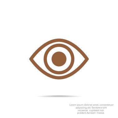 Göz basit simgesini