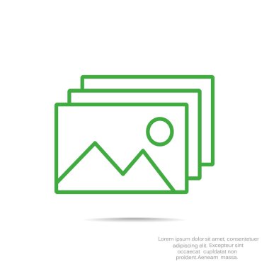 çerçeveli resim simgesi