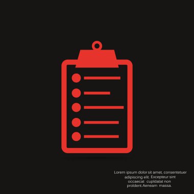 Pano basit simgesine listesi