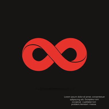 Sonsuzluk sembolü web simgesi 
