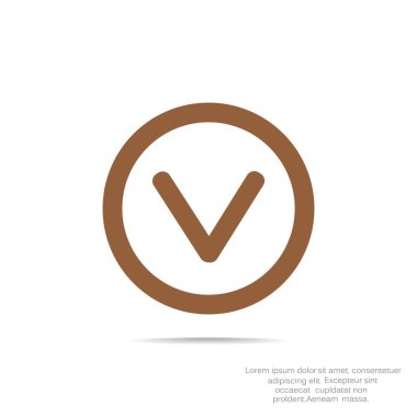 Onay işareti web simgesi