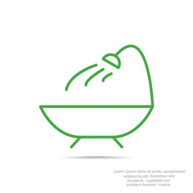 Küvet duş hattı ile