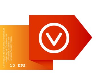 Onay işareti web simgesi