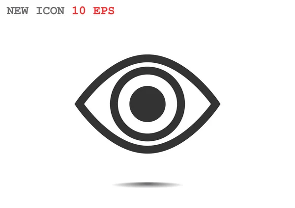 Ojo simple icono — Vector de stock