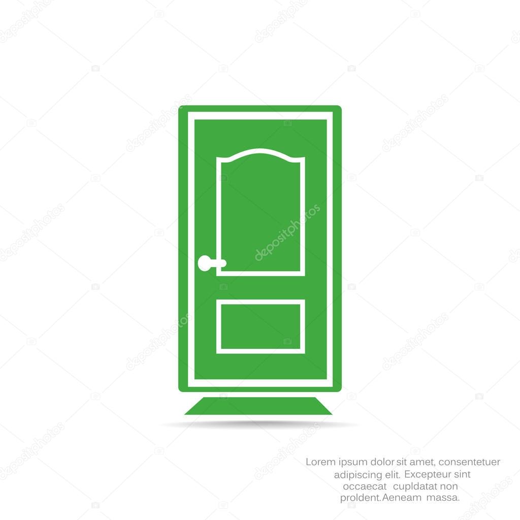 door flat icon 