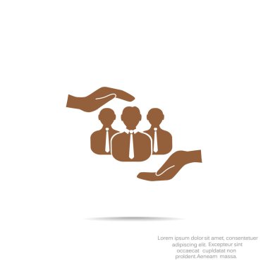 İnsanlar ve eller grup