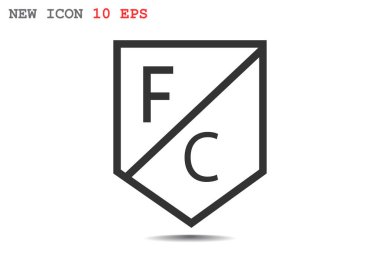 Futbol amblemi simgesi