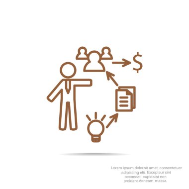 İş basit web simge kümesi