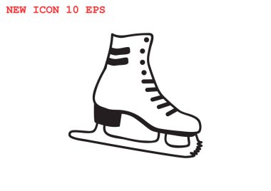 Paten ayakkabı web simgesi