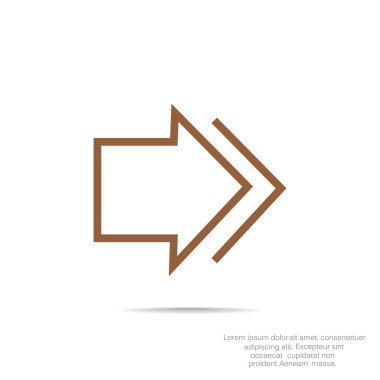 Ok işaret doğru simgesi