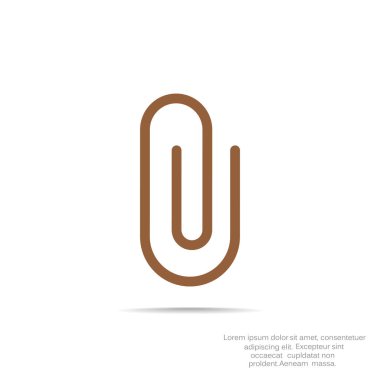 Basit klips web simgesi