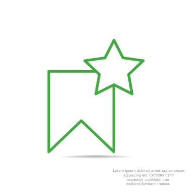 Yıldız etiket web simgesi