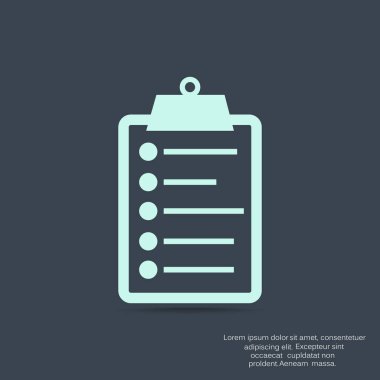 Pano basit simgesine listesi