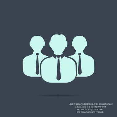 İşadamları web simgesi