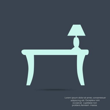 lambalı Vintage tablo