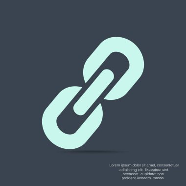 basit zincir simgesi