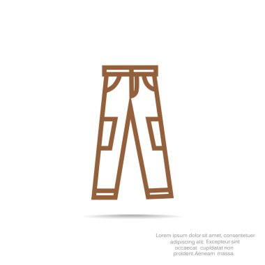 pantolon web simgesi