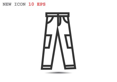 pantolon web simgesi