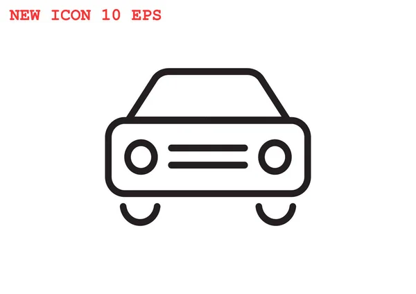 Car simple icon — Stock Vector