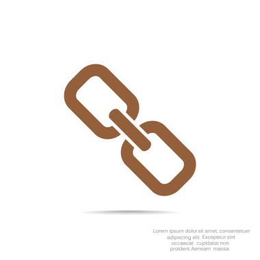 basit zincir simgesi