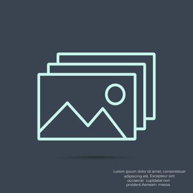 çerçeveli resim simgesi