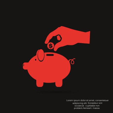 Domuz kumbarası simgesi