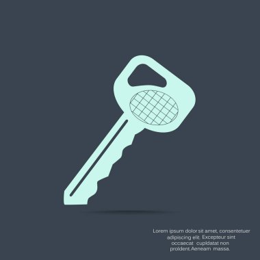 Basit anahtar web simgesi