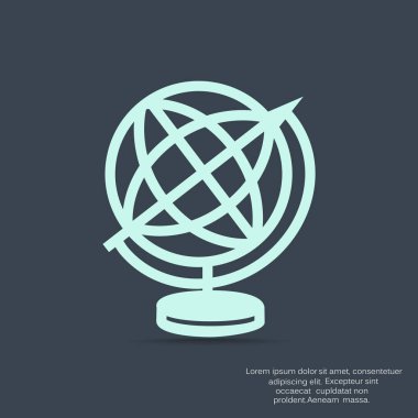 Küre satırı simgesi