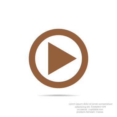 düğme web simgesi oynamak