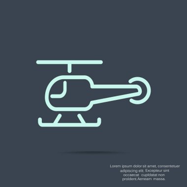 Helikopter işareti simgesi