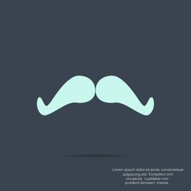 erkek bıyık simgesi