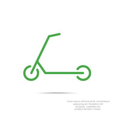 Çocuklar kutsal kişilerin resmi için tekme scooter