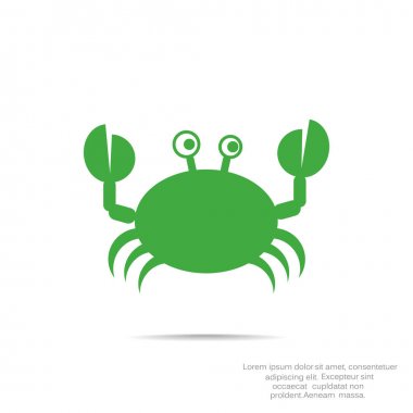 Doodle Yengeç web simgesi