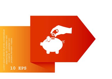 Domuz kumbarası simgesi