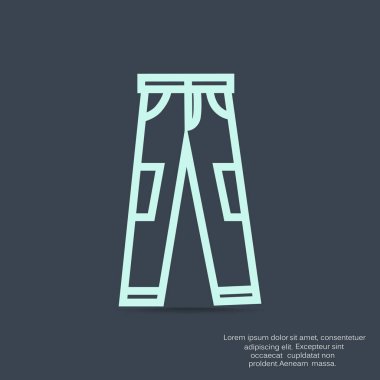 pantolon web simgesi