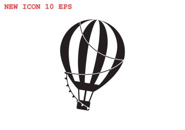 hava balonu basit simgesi