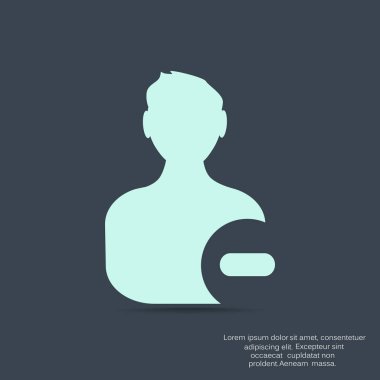 Web simgesi arkadaş Kartviziti sil