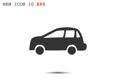 Araba basit simgesi