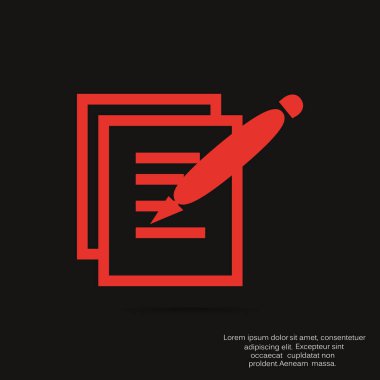 Not defteri üzerine kalem