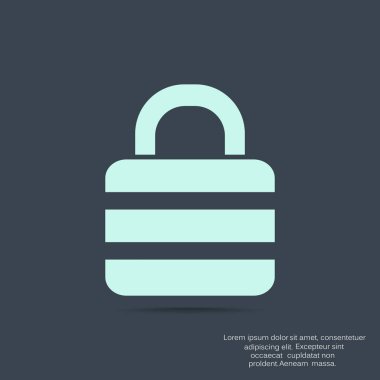 kapalı kilit simgesi