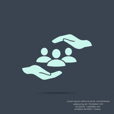 İnsanlar ve eller grup