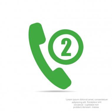 Telefon tüp iki eksik arama ile