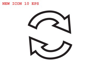 döndürme oklarını bir daire içinde 