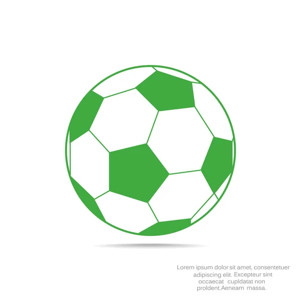 Balle icône simple — Image vectorielle